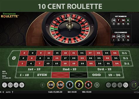 10 cent roulette